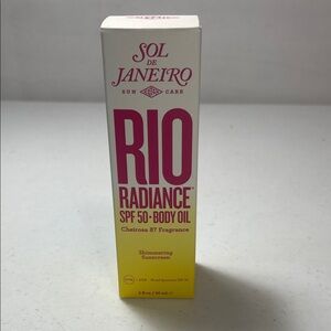 Sol de Janeiro Rio Radiance SPF 50 Body Oil — 3 fl oz —NEW